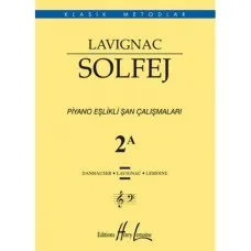 Lavignac 2A Solfej Piyano Eşlikli Şan Çalışmaları