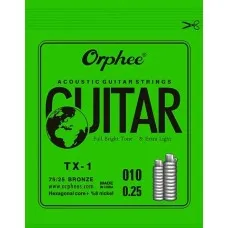 Orphee TX-1-010 Akustik Gitar 0.10 İnce Mi Teli